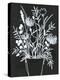 Black and White Bouquet 2-Filippo Ioco-Stretched Canvas