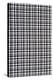 Black And White Checkered Cloth-RuslanOmega-Stretched Canvas