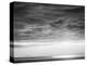 Black and white cloud formatio-Savanah Plank-Stretched Canvas