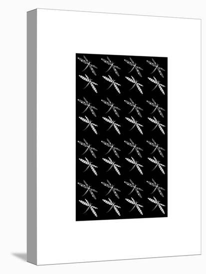 Black and White Dragonflies-FS Studio-Premier Image Canvas