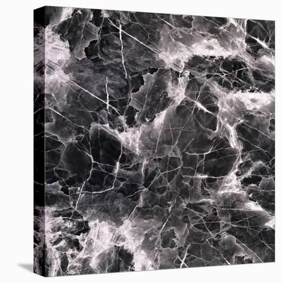 Black and white marble pattern-Panoramic Images-Premier Image Canvas