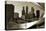 Black And White Millennium Park Bridge-Patrick Warneka-Premier Image Canvas