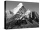 Black and White View of Ama Dablam - Way to Everest Base Camp - Nepal-Daniel Prudek-Premier Image Canvas
