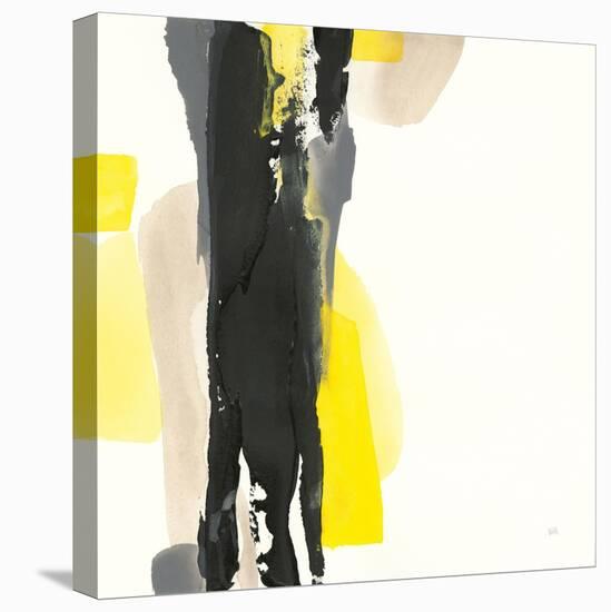 Black and Yellow II-Chris Paschke-Stretched Canvas