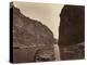 Black Cañon, Colorado River, Looking Below, Near Camp 7, 1871-Timothy O'Sullivan-Premier Image Canvas