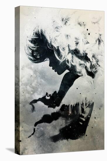 Black Cloud-Alex Cherry-Stretched Canvas