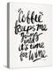 Black Coffee Wine-Cat Coquillette-Premier Image Canvas