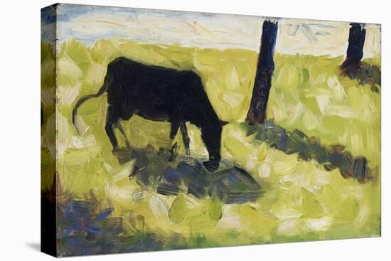 Black Cow in a Meadow, 1881-Georges Seurat-Premier Image Canvas