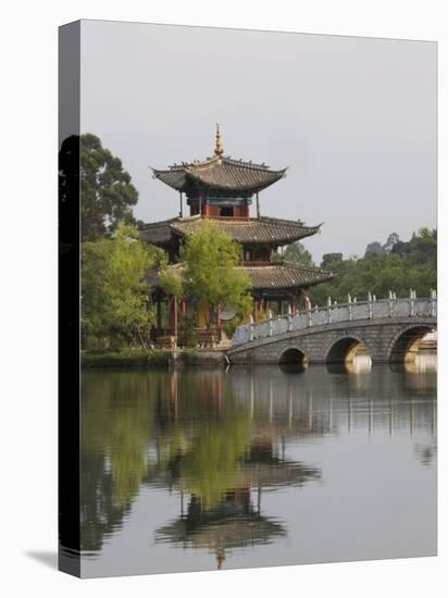 Black Dragon Pool Park, Lijiang, Yunnan Province, China, Asia-Angelo Cavalli-Premier Image Canvas