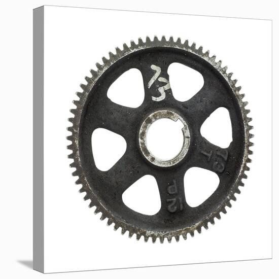 Black Fine Tooth Gear-Retroplanet-Premier Image Canvas