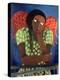 Black Girl with Wings-Laura James-Premier Image Canvas