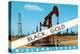 Black Gold, Midland, Texas-null-Stretched Canvas
