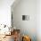 Black & Grey & Blue II-Studio W-Stretched Canvas displayed on a wall