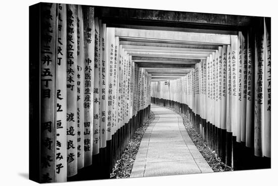 Black Japan Collection - Fushimi Inari Shrine-Philippe Hugonnard-Premier Image Canvas