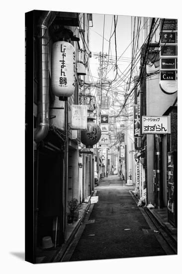 Black Japan Collection - Kyoto Street Scene II-Philippe Hugonnard-Premier Image Canvas