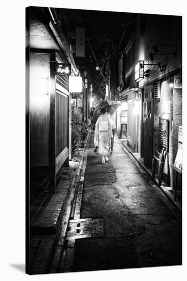 Black Japan Collection - Narrow Street-Philippe Hugonnard-Premier Image Canvas