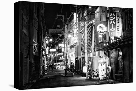 Black Japan Collection - Night Street Scene-Philippe Hugonnard-Premier Image Canvas