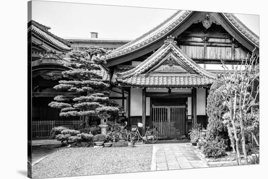 Black Japan Collection - Temple Architecture-Philippe Hugonnard-Premier Image Canvas