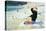 Black Jumper-Lucy Willis-Premier Image Canvas