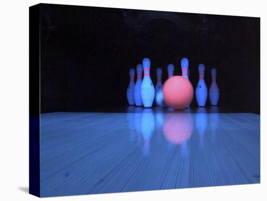 Black Light Bowling-null-Premier Image Canvas