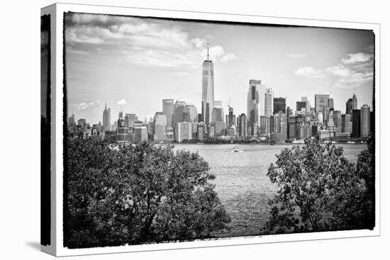 Black Manhattan Collection - Skyline-Philippe Hugonnard-Premier Image Canvas