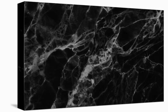 Black Marble Texture, Detailed Structure of Marble for Design.-noppadon sangpeam-Premier Image Canvas