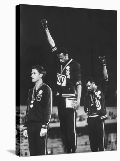 Black Power Salute, 1968 Mexico City Olympics-John Dominis-Premier Image Canvas
