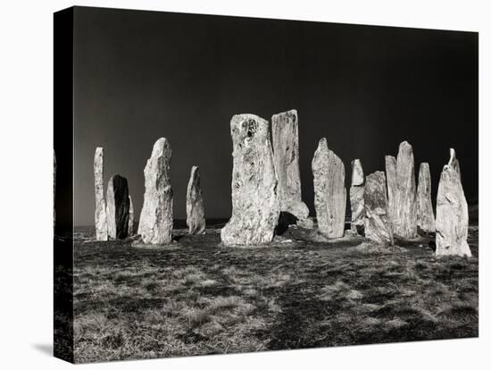 Black Sky at Callanish 1980-null-Premier Image Canvas