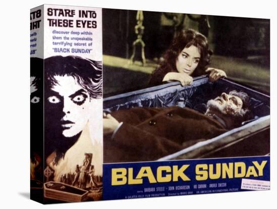 Black Sunday, Barbara Steele, 1961-null-Stretched Canvas