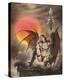 Black Tinkerbell-Luis Royo-Stretched Canvas