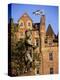 Black Watch Memorial and Scottish Flag, Edinburgh, Scotland, United Kingdom-Neale Clarke-Premier Image Canvas