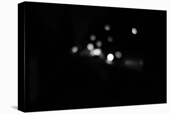 black / white recording, Bokeh-Benjamin Engler-Premier Image Canvas