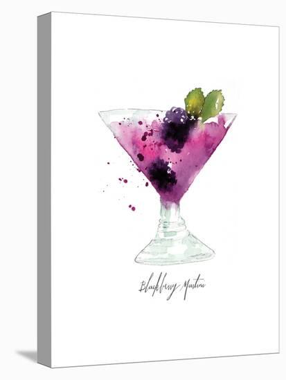 Blackberry Martini-Sara Berrenson-Stretched Canvas