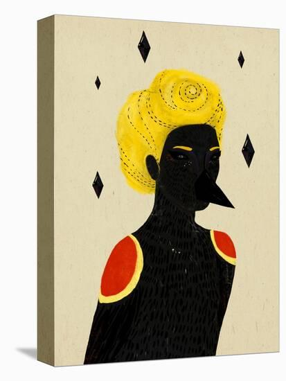 Blackbird-Diela Maharanie-Stretched Canvas