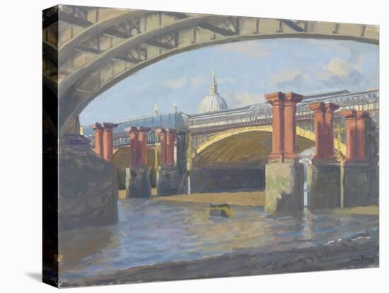 Blackfriars Bridge, 2010-Julian Barrow-Premier Image Canvas