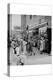 Blacks Shopping on Main Street-Dorothea Lange-Stretched Canvas