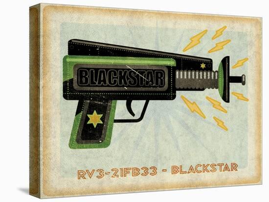 Blackstar Ray Gun-John W Golden-Premier Image Canvas