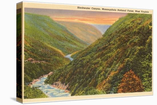 Blackwater Canyon, West Virginia-null-Stretched Canvas