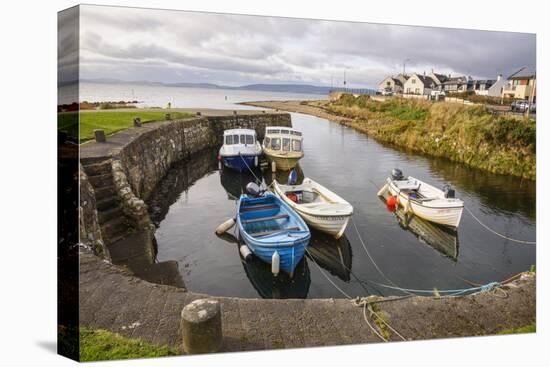 Blackwaterfoot harbour, Isle of Arran, North Ayrshire, Scotland, United Kingdom, Europe-Gary Cook-Premier Image Canvas