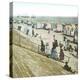 Blankenberghe (Belgium), the Beach at Swimming Time-Leon, Levy et Fils-Premier Image Canvas