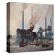 Blast Furnace of Hoesch Steel-Eugen Bracht-Stretched Canvas