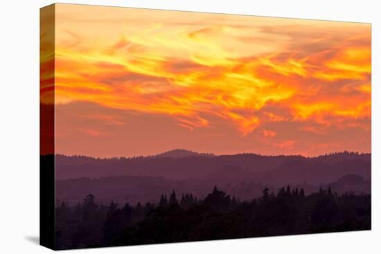 Blazing Sunset-Lance Kuehne-Premier Image Canvas