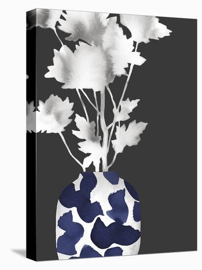 Block Bouquet - Leaf-Kristine Hegre-Stretched Canvas
