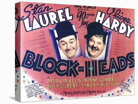 Block-Heads, 1938-null-Stretched Canvas