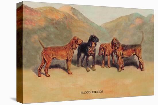 Bloodhounds-Thomas Ivester Llyod-Stretched Canvas