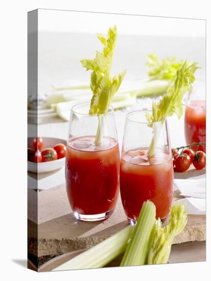 Bloody Mary with Celery-Barbara Lutterbeck-Premier Image Canvas