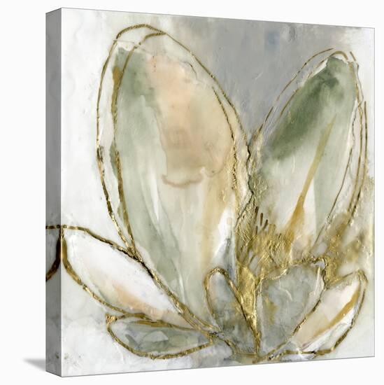 Blooming Gold I-Jennifer Goldberger-Stretched Canvas