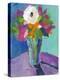 Blooming Joy 1-Gwendolyn Babbitt-Stretched Canvas