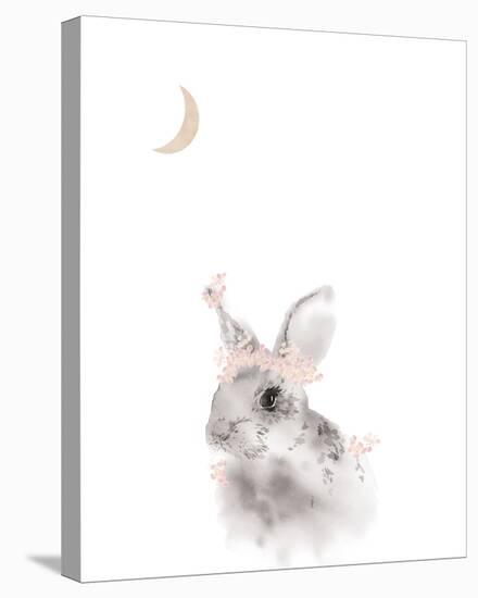 Blossom Bunny-Kristine Hegre-Stretched Canvas