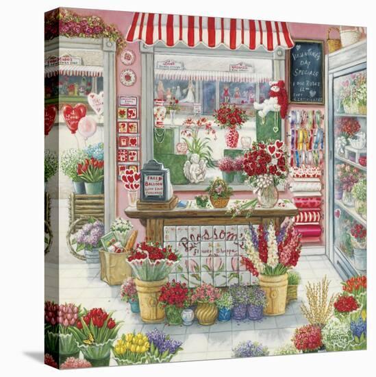 Blossom's Flower Shoppe-Janet Kruskamp-Stretched Canvas